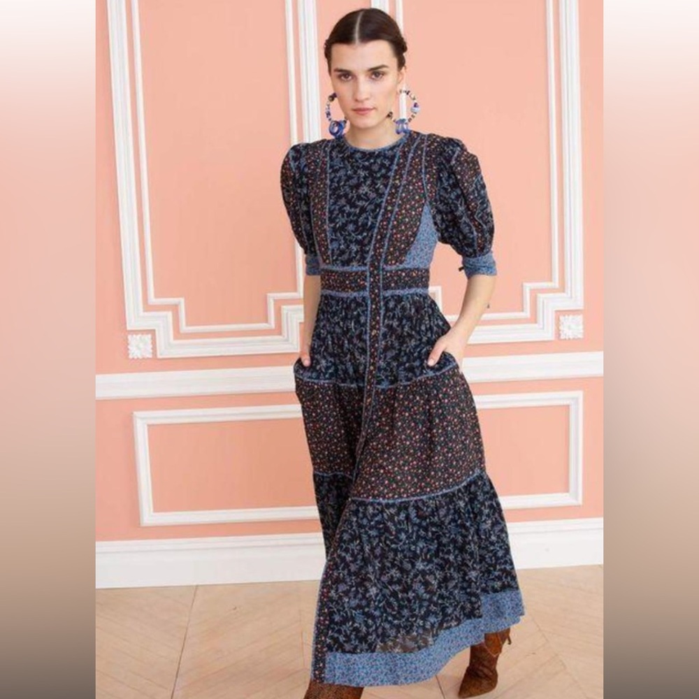 Ulla Johnson Verona Dress (Midnight)